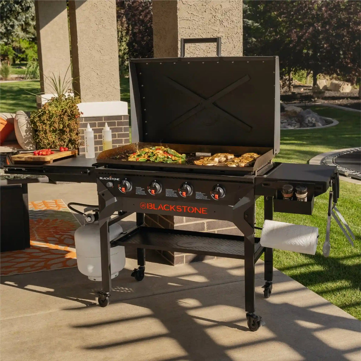 36" Griddle with Hood