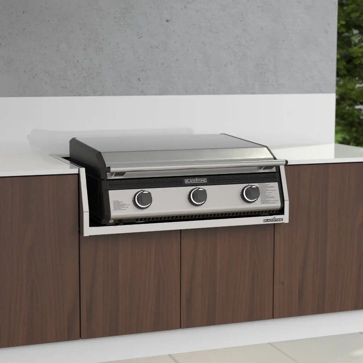 28” Drop-in Griddle with Hood & Insulating Jacket