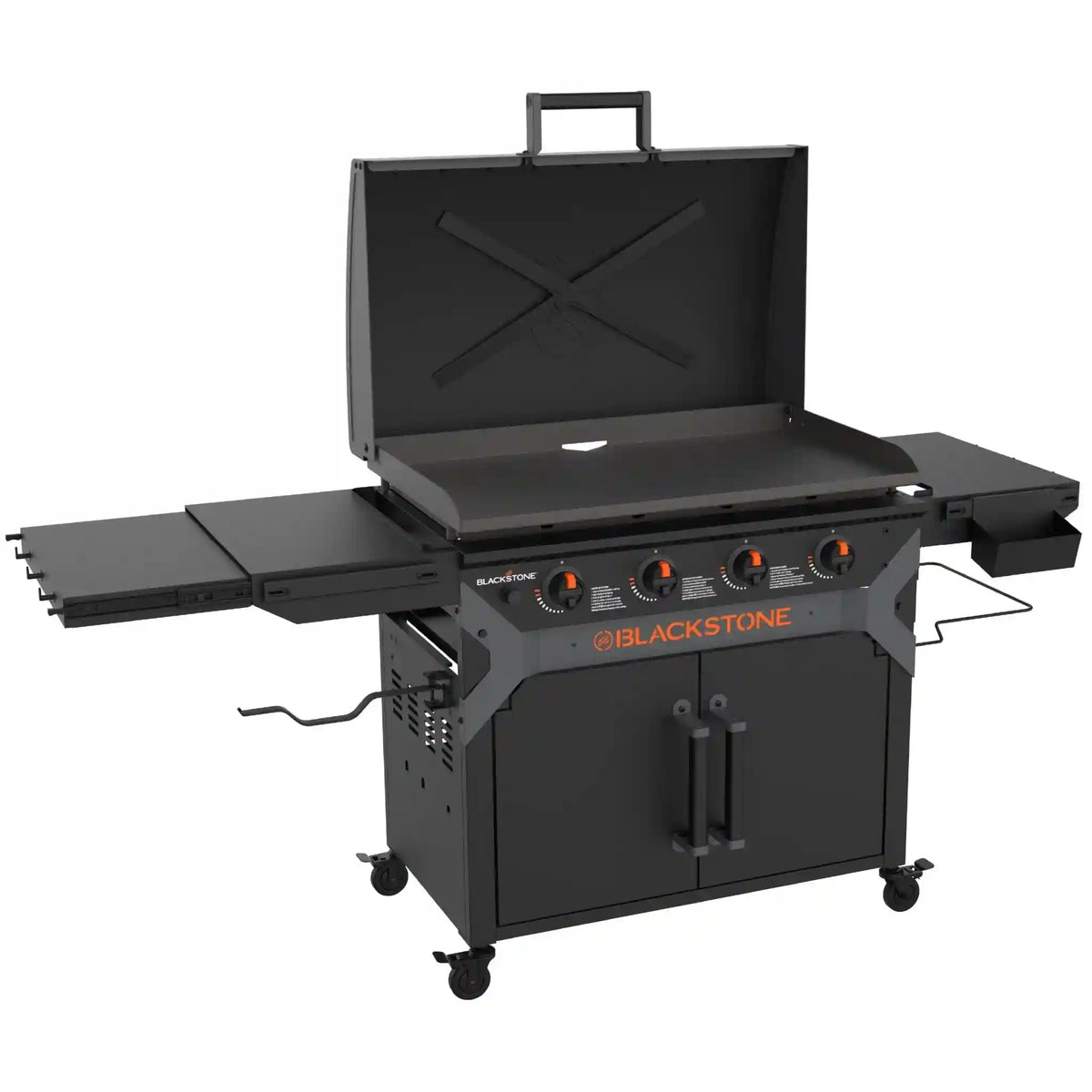 Iron Forged 36” Griddle with Cabinet